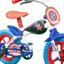 Bicicleta Tracktor Aro 12 Branca e Azul