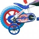 Bicicleta Tracktor Aro 12 Branca e Azul