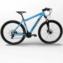 Bicicleta Trivo Track Aro 29 Com Suspensão Azul