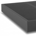Box de Cama Queen Size Inverno Verão Kappesberg 158X198 Cinza
