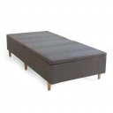Box Solteiro com Sommier Kappesberg BAU010 88x188cm Marrom