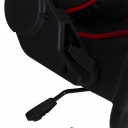 Cadeira Gamer Dazz Prime-X Com Apoio de Braço Preto/Vermelho