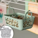 Cesto Para Prendedores de Roupa UZ429 UZ Verde Menta