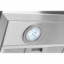 Coifa de Parede CVC Slim Inox Vidro Curvo 60cm Nardelli 220v