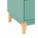 Cômoda 3 gavetas Legno LE6008 Movelbento Oliva