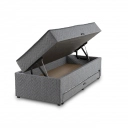 Conjunto Box Bau Solteiro Kappesberg CBCOL-090 Com Cama Auxiliar 70x88x188cm