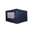 Conjunto de parede para gazebo Mor Oxford Azul 3x3m - 3571