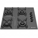 Cooktop 4 Bocas Agile Up Glass Atlas Preto