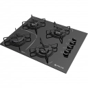 Cooktop 4 Bocas Agile Up Glass Atlas Preto