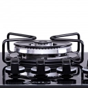 Cooktop 5 Bocas Chama Tripla Agile Up Glass Atlas Preto