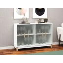 Cristaleira 4 portas Legno LE6020 Movelbento Branco