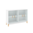 Cristaleira 4 portas Legno LE6020 Movelbento Branco