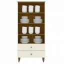 Cristaleira Henn Liz Nature/ Off white