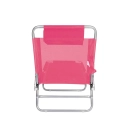 Espreguiçadeira Mor Alumínio Rosa