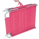 Espreguiçadeira Mor Alumínio Rosa