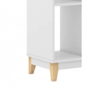 Estante 2 Portas 5 Prateleiras Legno LE6010 Movelbento Branco