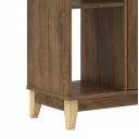 Estante 2 Portas 5 Prateleiras Legno LE6010 Movelbento Freijó