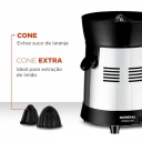 Extrator de Sucos Turbo Premium 250W E-10 Mondial 220v