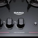Fogão Dako Magister 4 bocas Preto