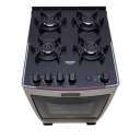  Fogão Dako Supreme Timer Glass 4 bocas Titanium