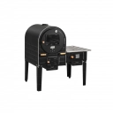 Forno com fogão a lenha Hidro Inox Interno FHIFI-MLE 