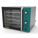 Forno convector smart Basic FCSB4E 4 esteiras 55L Venâncio inox e painel azul 