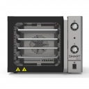 Forno convector smart Basic FCSB4E 4 esteiras 55L Venâncio inox e painel inox