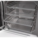 Forno convector smart Basic FCSB4E 4 esteiras 55L Venâncio inox e vermelho 220v