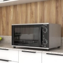 Forno Elétrico 48 Litros Top 48 Nardelli Preto e Titânio 220v
