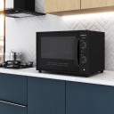 Forno elétrico top 60 Nardelli 60L black 220v