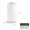 Freezer Vertical Consul CVU30 246 Litros Branco 220V