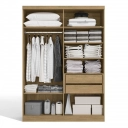  Guarda roupa Kappesberg Prisma 4 portas 2 gavetas L534 Frow
