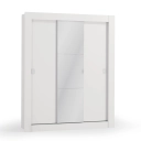 Guarda Roupas H563 Kappesberg 3 Portas De Correr Branco