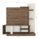 Home Atualle Uruguay 5228R Mocaccino Natura Of White