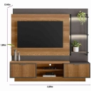Home Belmont Linea 2 Metros Amendoa e Chumbo