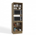 Kit Forno Botanic Kappesberg M627 3 Portas Nogueira e Fendi Kit Forno Botanic Kappesberg M627 3 Portas Nogueira e Fendi