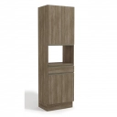 Kit forno G751 c/ 4 portas e 1 gavetas - Kappesberg Nogal