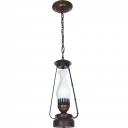 Luminária Pendente Lampião 1 Lâmpada 881e Rustico Mulller