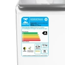 Máquina de Lavar NA-F120B1W Panasonic 12Kg 220v