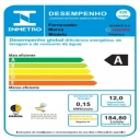Máquina de Lavar Roupas Priscila Wanke Tanquinho Semiautomática 12Kg Preta 220v