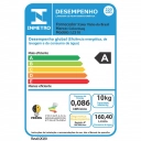 Máquina de lavar roupas tanquinho Colormaq 10Kg Prata 220v