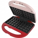 Máquina de Waffles WAF200 Cadence Rosa 220V