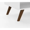 Mesa de Centro Retrô RT3020 Movelbento Branco