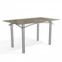  Mesa Kappesberg Crome 6 lugares CMC601 Bronze 