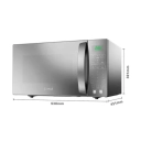 Micro-ondas Consul 32L CMS46 Inox 220V