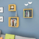 Nicho 3 Peças AM3078 Movelbento Amarelo