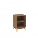 Nicho Cubo 1 prateleira Legno LE6005 Movelbento Freijó