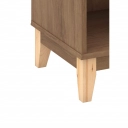 Nicho Cubo 1 prateleira Legno LE6005 Movelbento Freijó