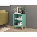 Nicho Cubo 1 prateleira Legno LE6005 Movelbento Oliva