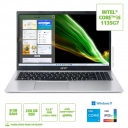Notebook Acer Aspire Windows 11 Home 8GB 256GB 15.6 FHD Prata